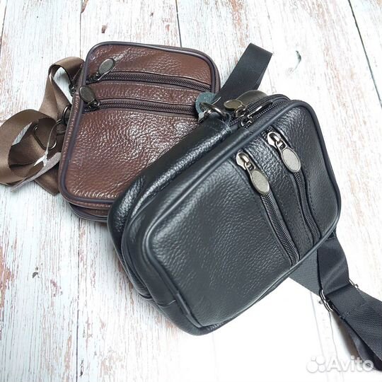 Мужская кожаная сумка