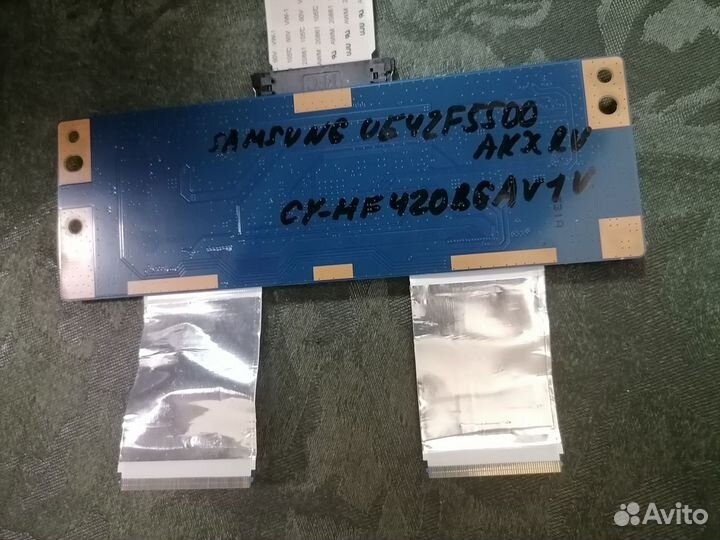 Плата T-con к тв Samsung ue42f5500akx