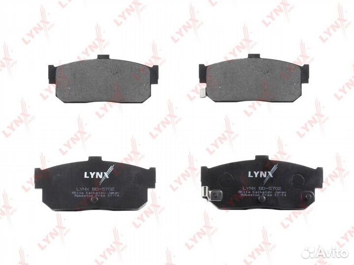 Колодки дисковые lynxauto BD-5702