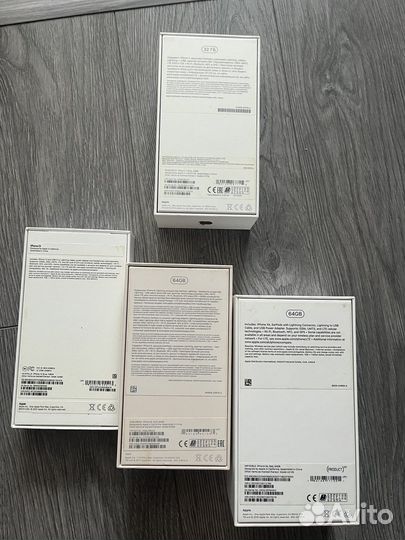 Коробки iPhone airpos apple watch