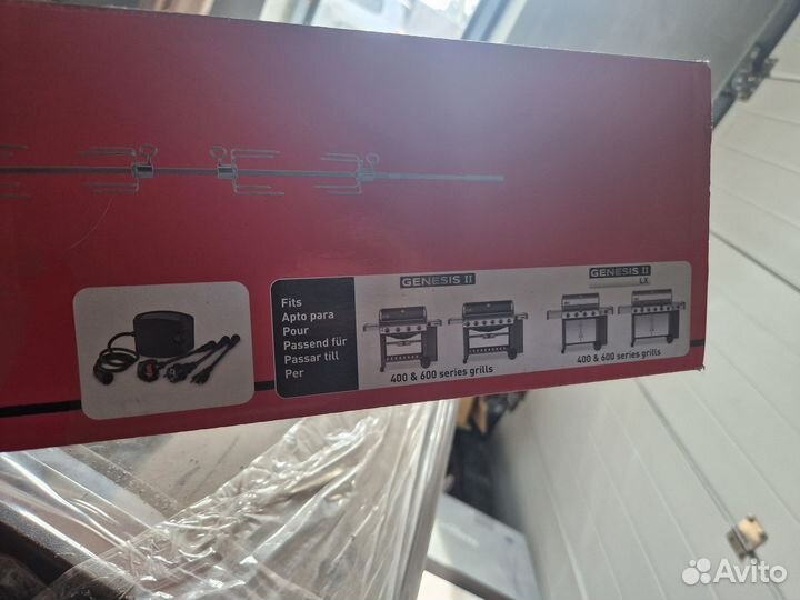 Новый газовый гриль weber genesis sp-435