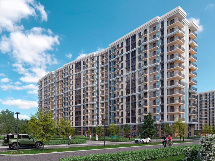 1-к. квартира, 40,5 м², 2/14 эт.