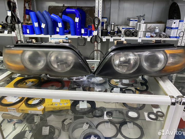 Фары галоген BMW X5 E53 рестайлинг