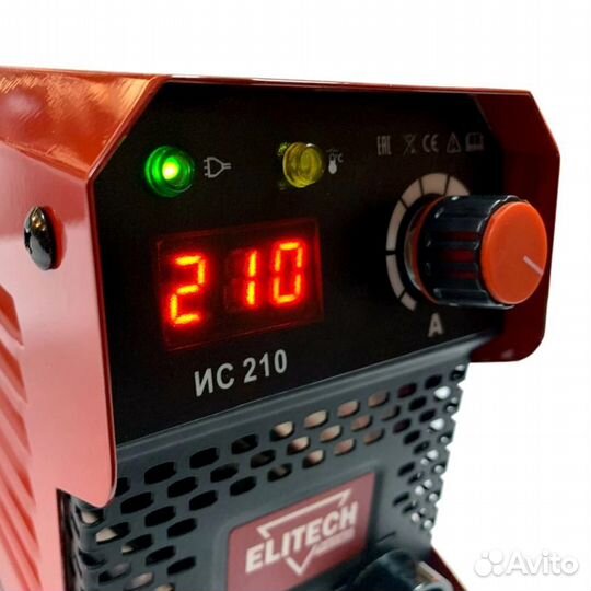 Сварочный инвертор Elitech promo ис 210