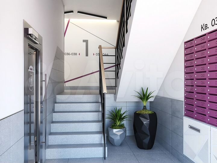 2-к. квартира, 65 м², 2/13 эт.