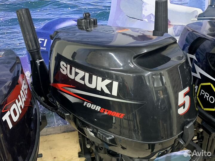 4-х тактный лодочный мотор Suzuki (Сузуки) DF5AS Б