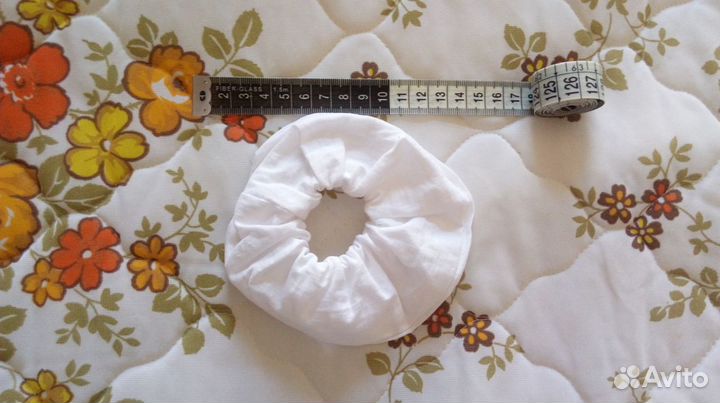 Резинки для волос атласные и х/б женские