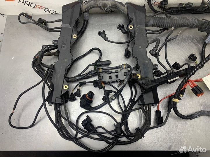 Проводка двигателя Bmw X5 E70 N62B48B 2007