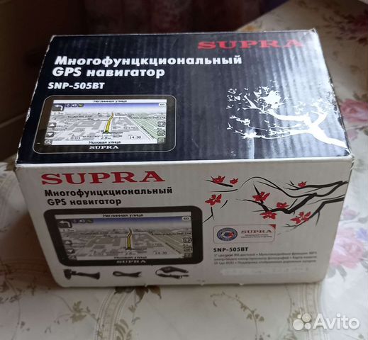 Gps навигатор supra SNP-505 вт