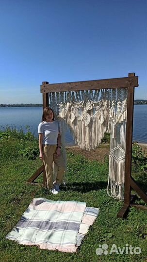 Макраме арка / свадебная арка / фотосессия