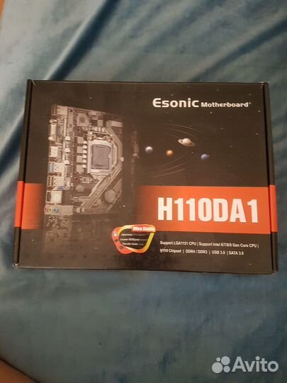 Материнская плата h110da1