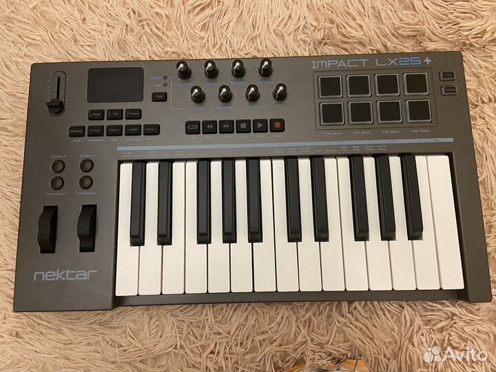 Электронная клавиатура, nektar impact lx25+