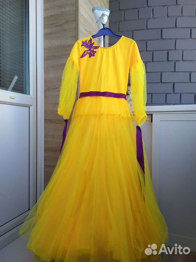 Платье для бального и эстрадного танца