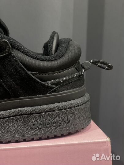 Adidas Forum X Bad Bunny black. Женские кроссовки