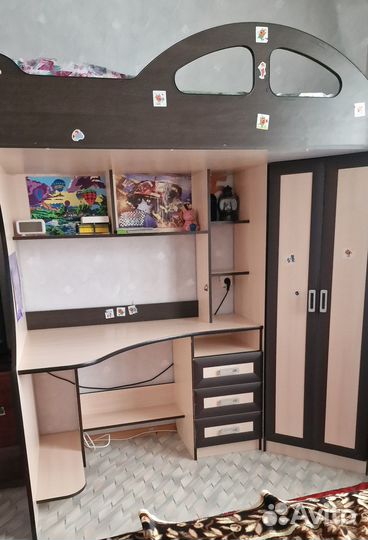 Кровать чердак