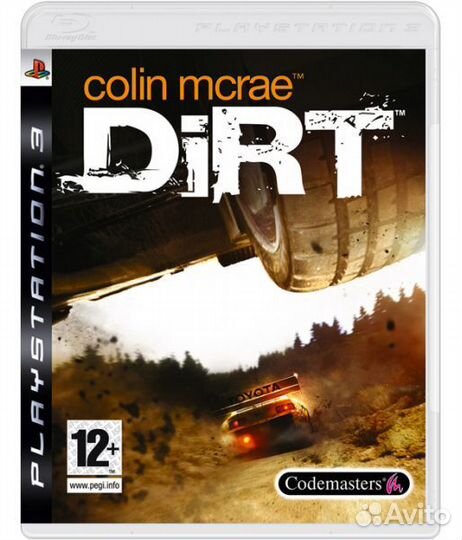 Colin McRae dirt PS3 анг. б\у