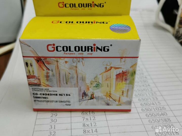 Картридж hp 134