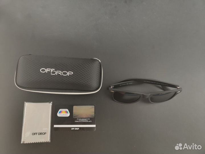Очки солнцезащитные с полиризацией (+подарок)
