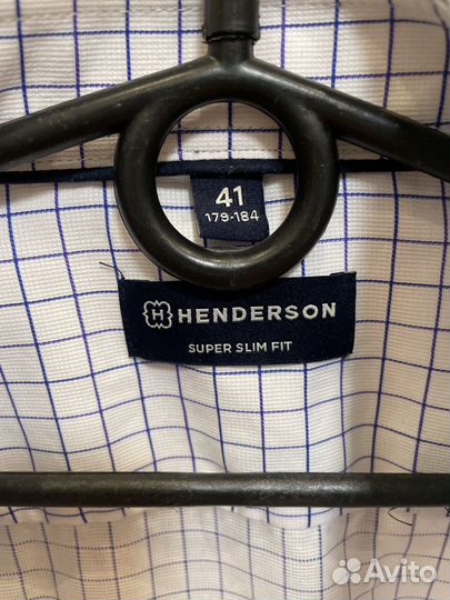 Рубашка henderson 41 белая