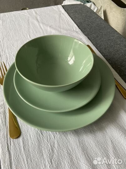 IKEA Фэргрик тарелки 27 см