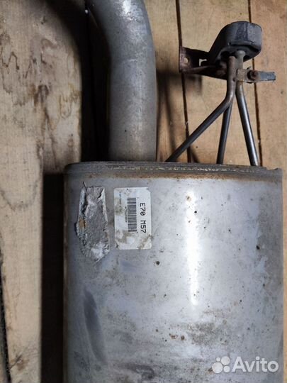 Bmw x5 e70 глушитель