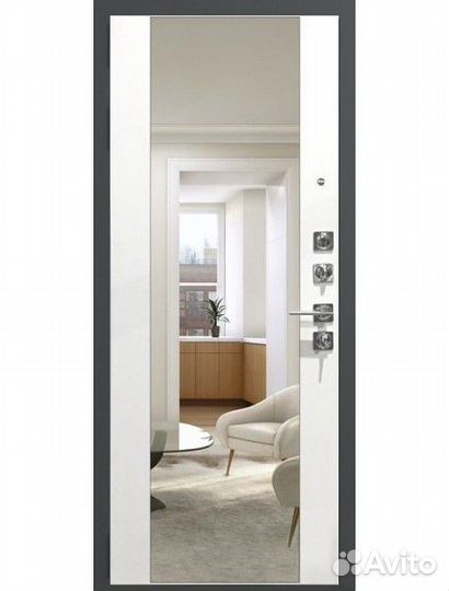 Входная металлическая дверь Гарда S19 Зеркало