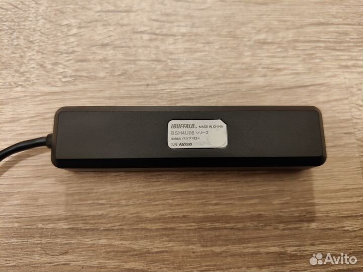 USB хаб Buffalo BSH4U06 (4 порта) (Новый)