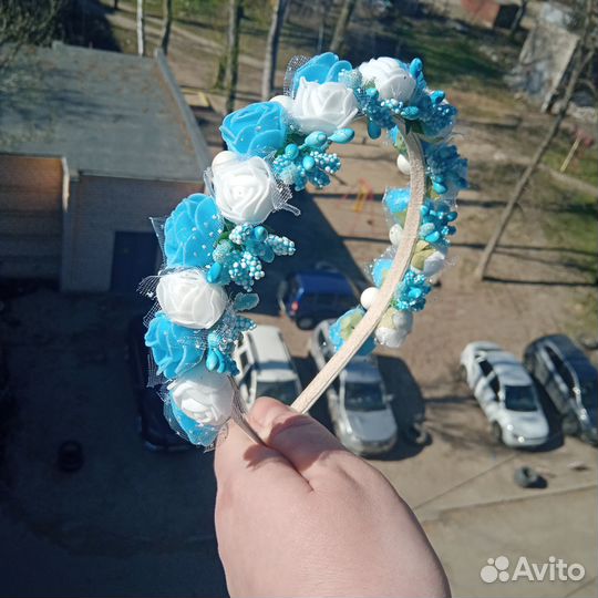 Ободки из цветов