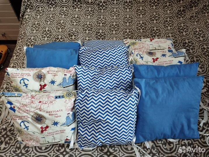 Бортики в детскую кроватку