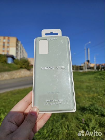 Чехол Samsung Silicone Cover для Galaxy Note20