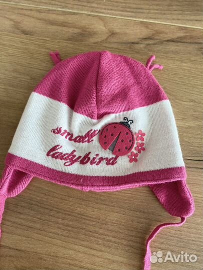 Шапка для девочки новая, 46-48. Польша