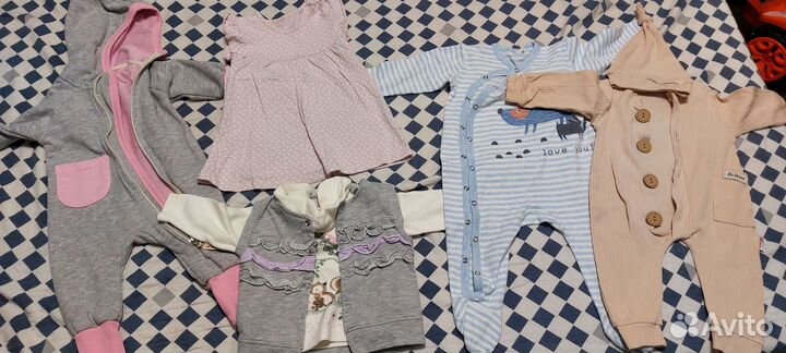 Вещи пакетом на девочку 74