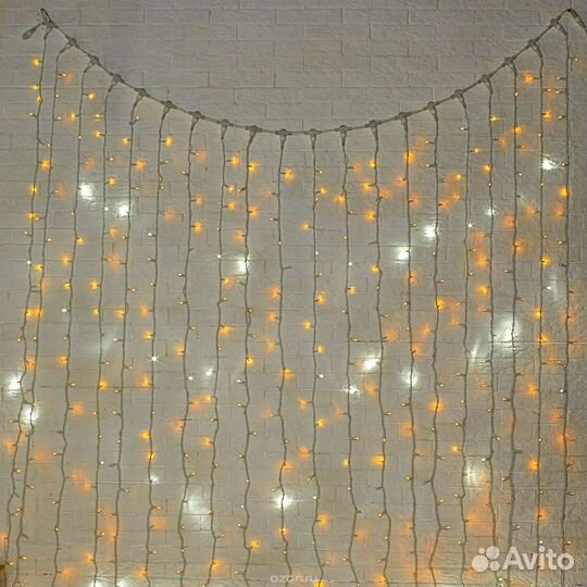 Гирлянда уличная «Занавес»