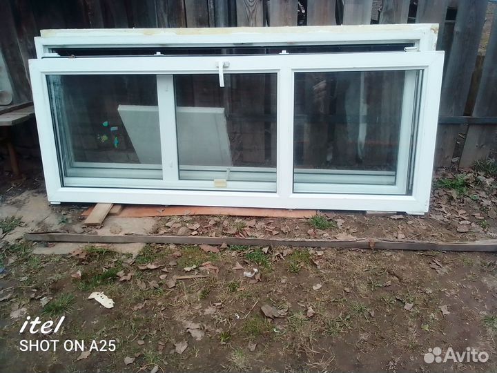 Дверь пластиковая пвх входная бу