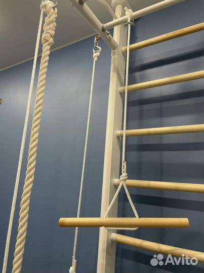 Кольца спортивные, канат, тарзанка, лестница