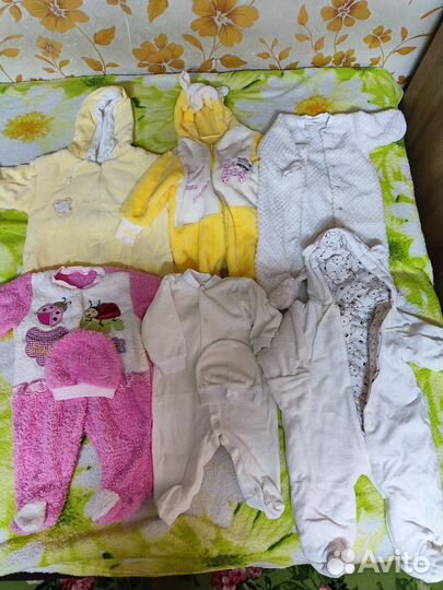 Конверт и комбинезоны пакетом