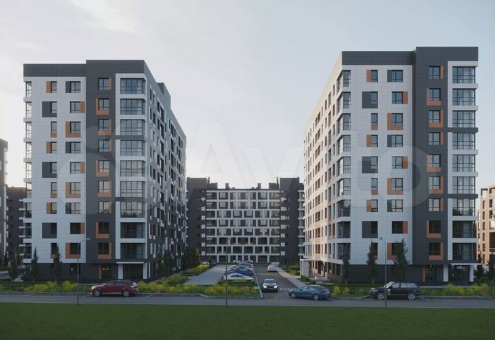 2-к. квартира, 48,3 м², 2/10 эт.