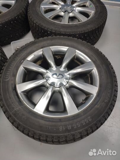 Зимние шины и диски Continental 255/55 R18