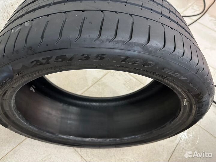 Pirelli P Zero 245/40 R20 и 275/35 R20 99Y