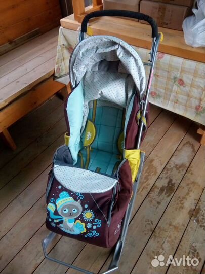 Коляска санки