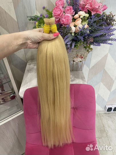 Волосы для наращивания натуральные 70см