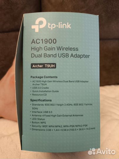 Wifi адаптер Tp-link archer T9UH
