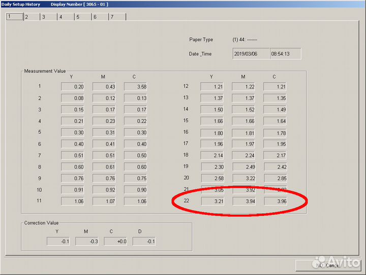 Калибровочная пластина для Noritsu QSS29хх-QSS37хх