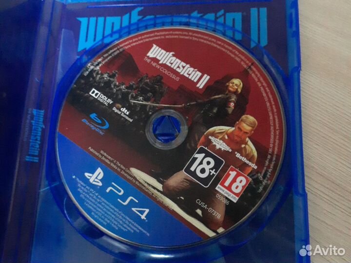 Wolfenstein The New Colossus ps4(18+)