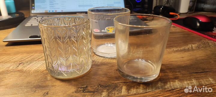 Подсвечники стаканы