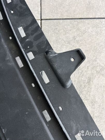 Спойлер бампера переднего Volkswagen polo 2014