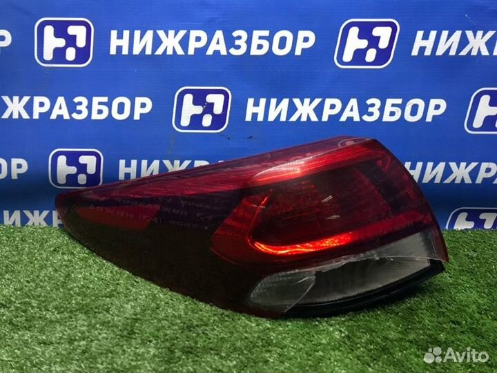 Фонарь задний левый Kia Rio 4