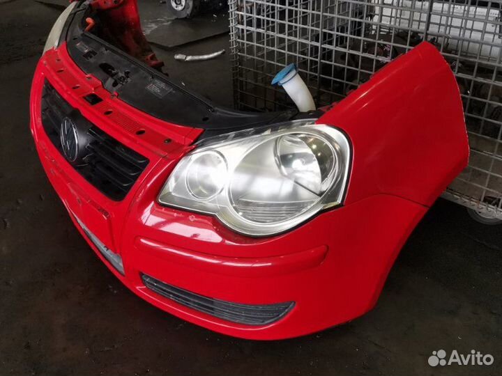 Ноускат volkswagen polo 2006 / Установка