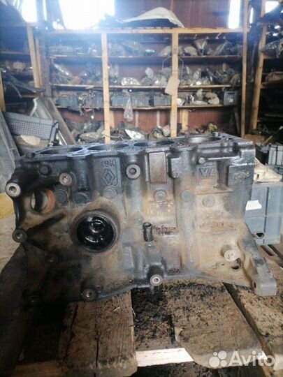 Блок двигателя Renault Megane 2 K9K 2007