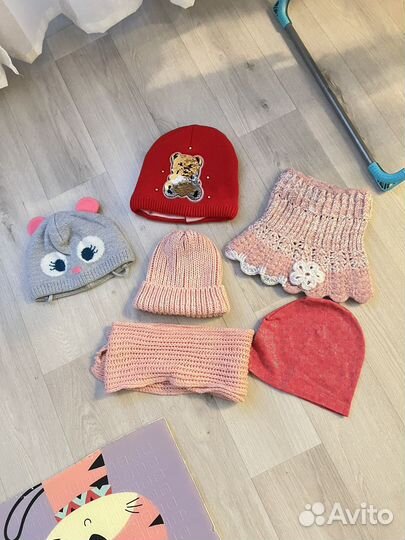 Шапка зимняя для девочки